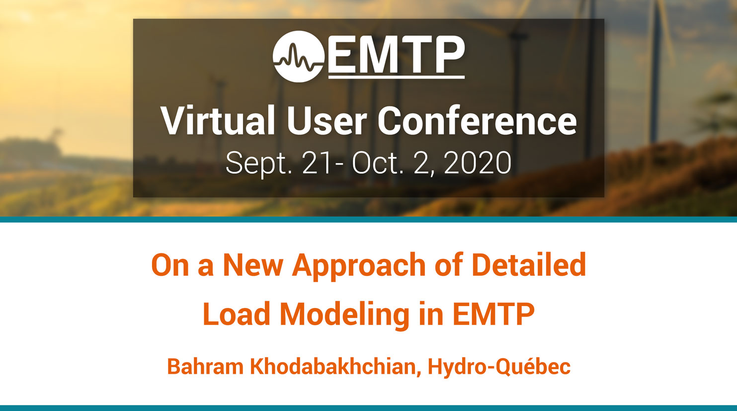 On a New Approach of Detailed Load Modeling in EMTP